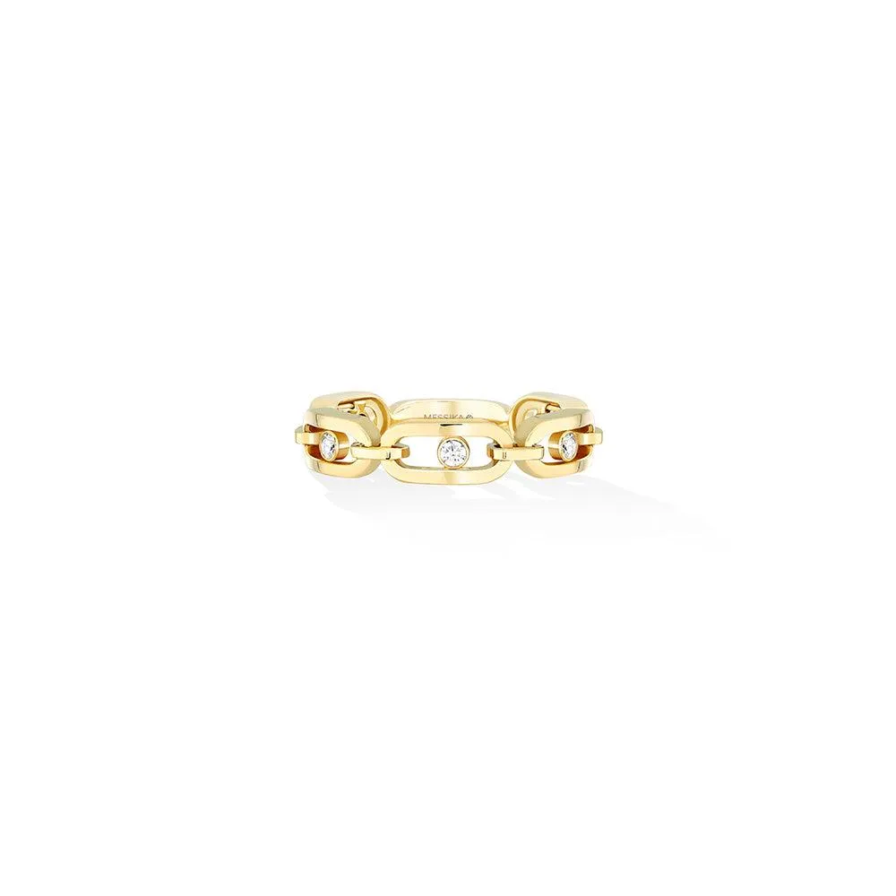 0.09ctw Yellow Gold Diamond Fashion Ring