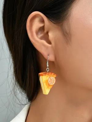 1 Pair Drop Earrings For Birthday Street Gift Plastics Classic Fashion for Women