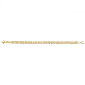 9ct Yellow Gold Ladies Bracelet NK086B