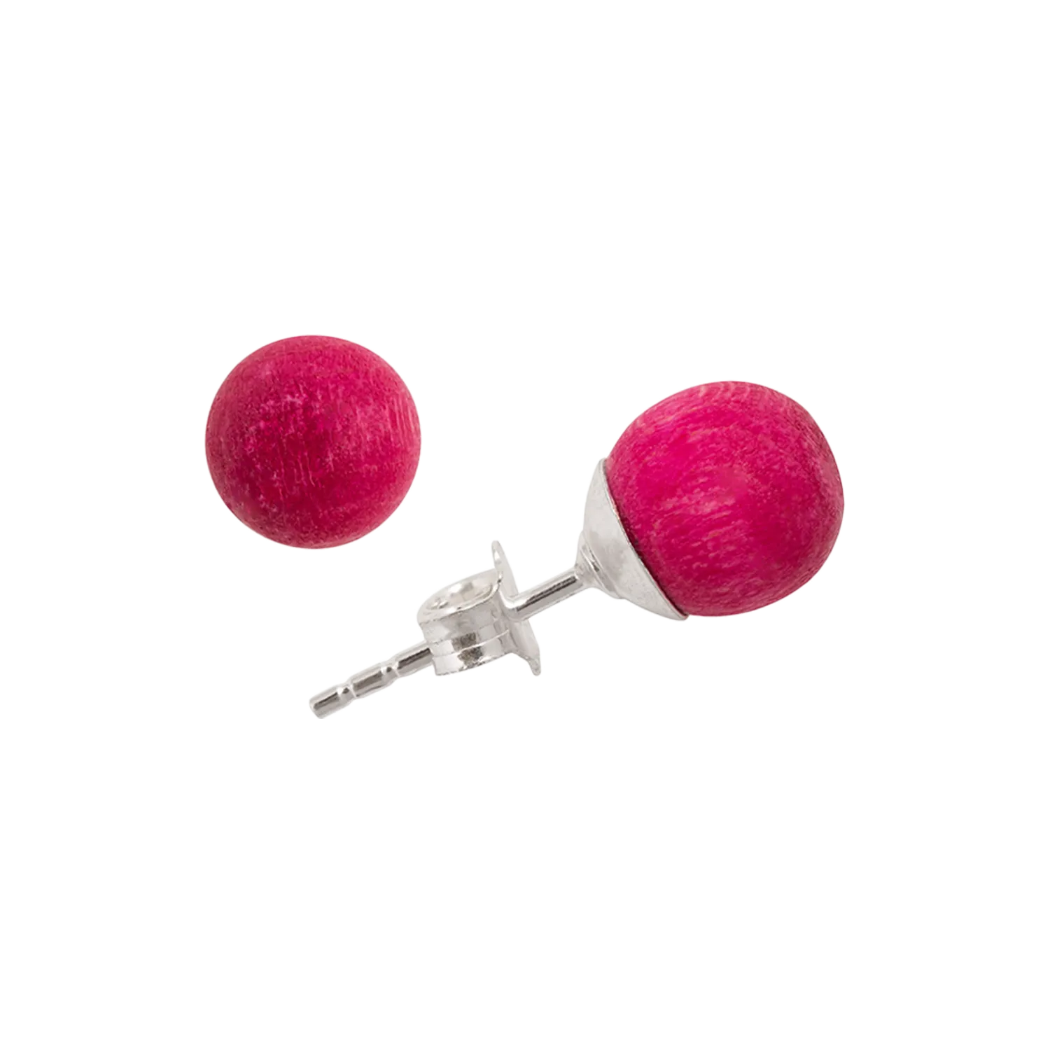 Aarikka Marja Earrings, fuchsia