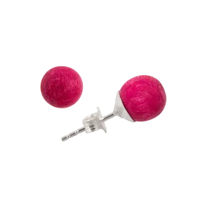 Aarikka Marja Earrings, fuchsia