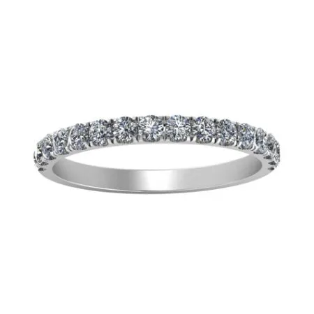 Almila Trendy Moissanite Wedding Ring