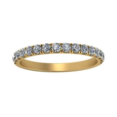 Almila Trendy Moissanite Wedding Ring