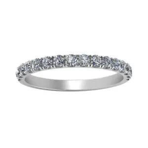 Almila Trendy Moissanite Wedding Ring