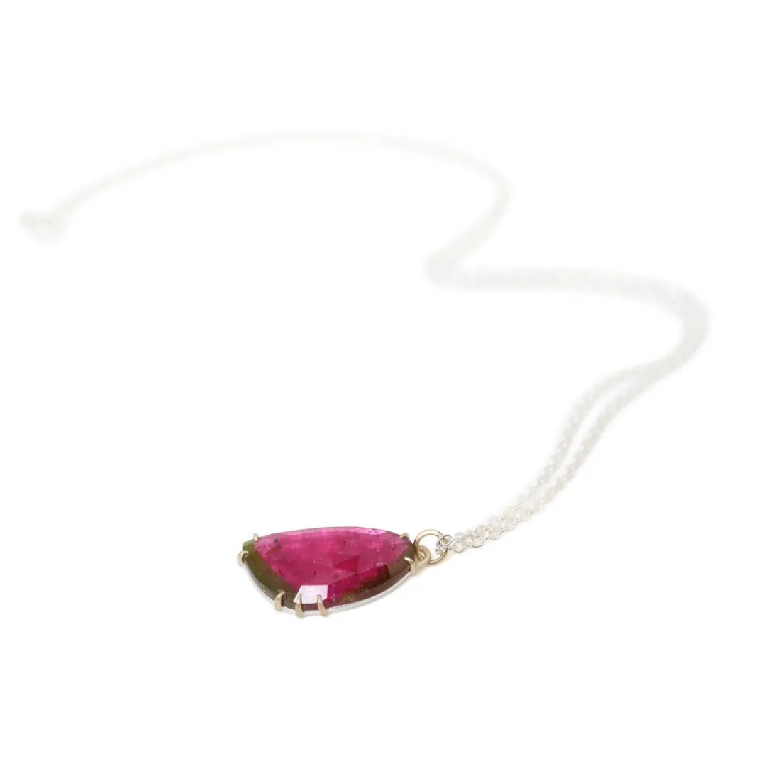 Botanical Solstice Tourmaline Vanity Necklace