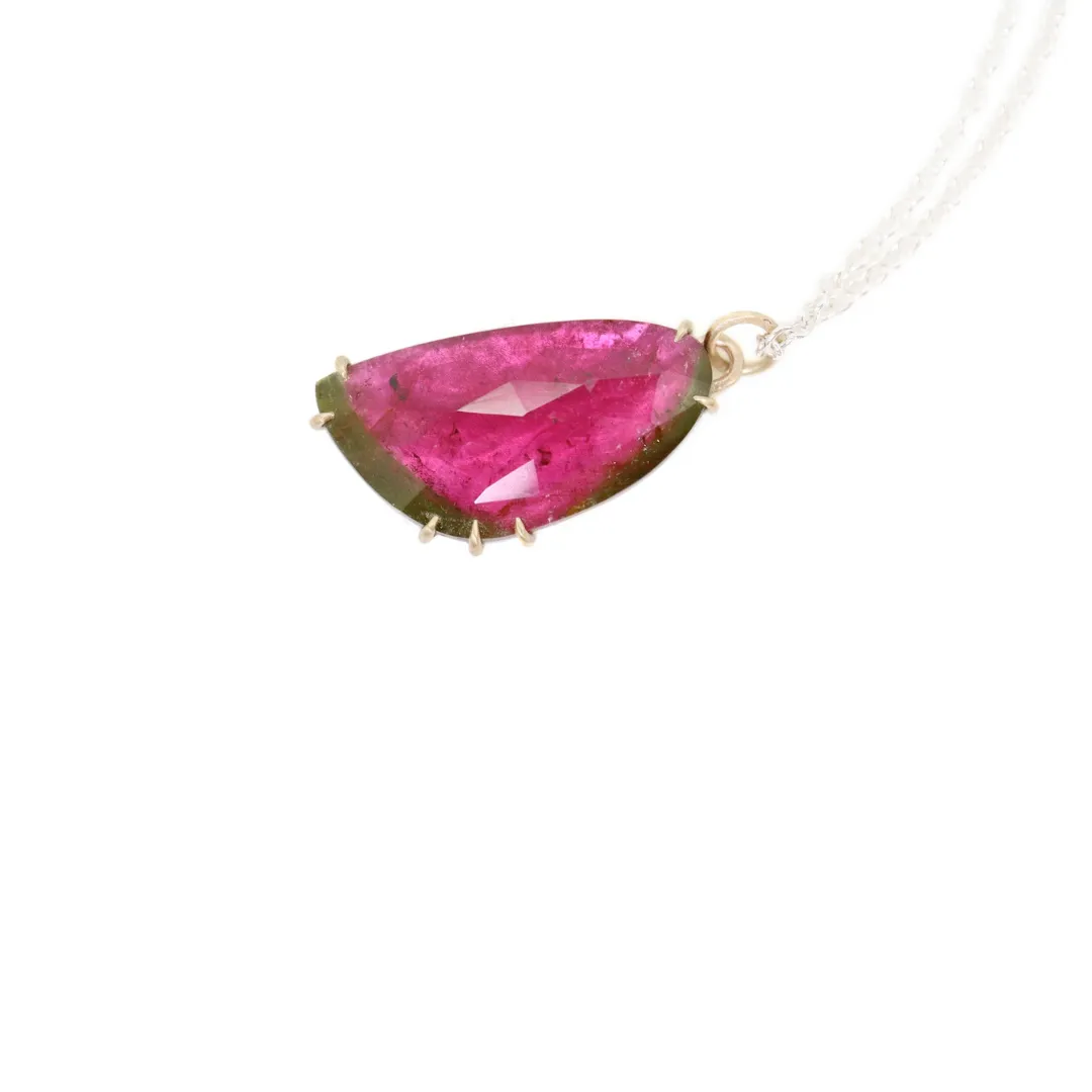 Botanical Solstice Tourmaline Vanity Necklace