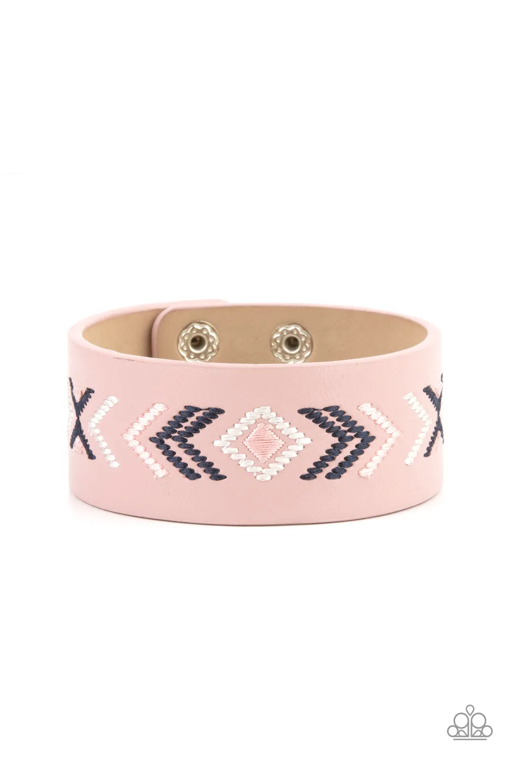 Bracelets Cliff Glyphs - Pink W4