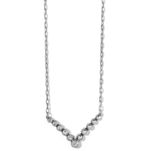 Brighton | Twinkle Granulation V Necklace | Women's