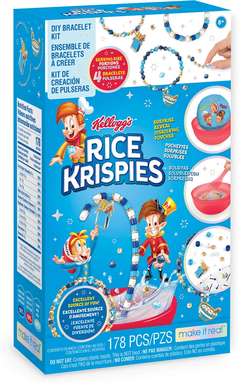 Cereal-sly Cute Kellogg’s Rice Crispies DIY Bracelet Kit