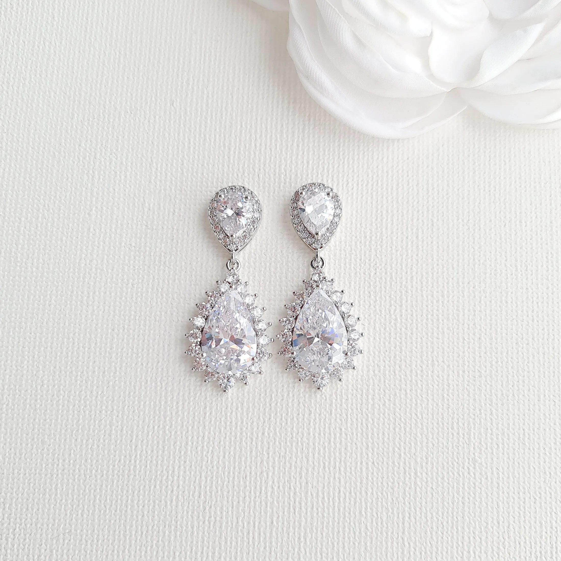 Classic Short Drop Earrings-Raya