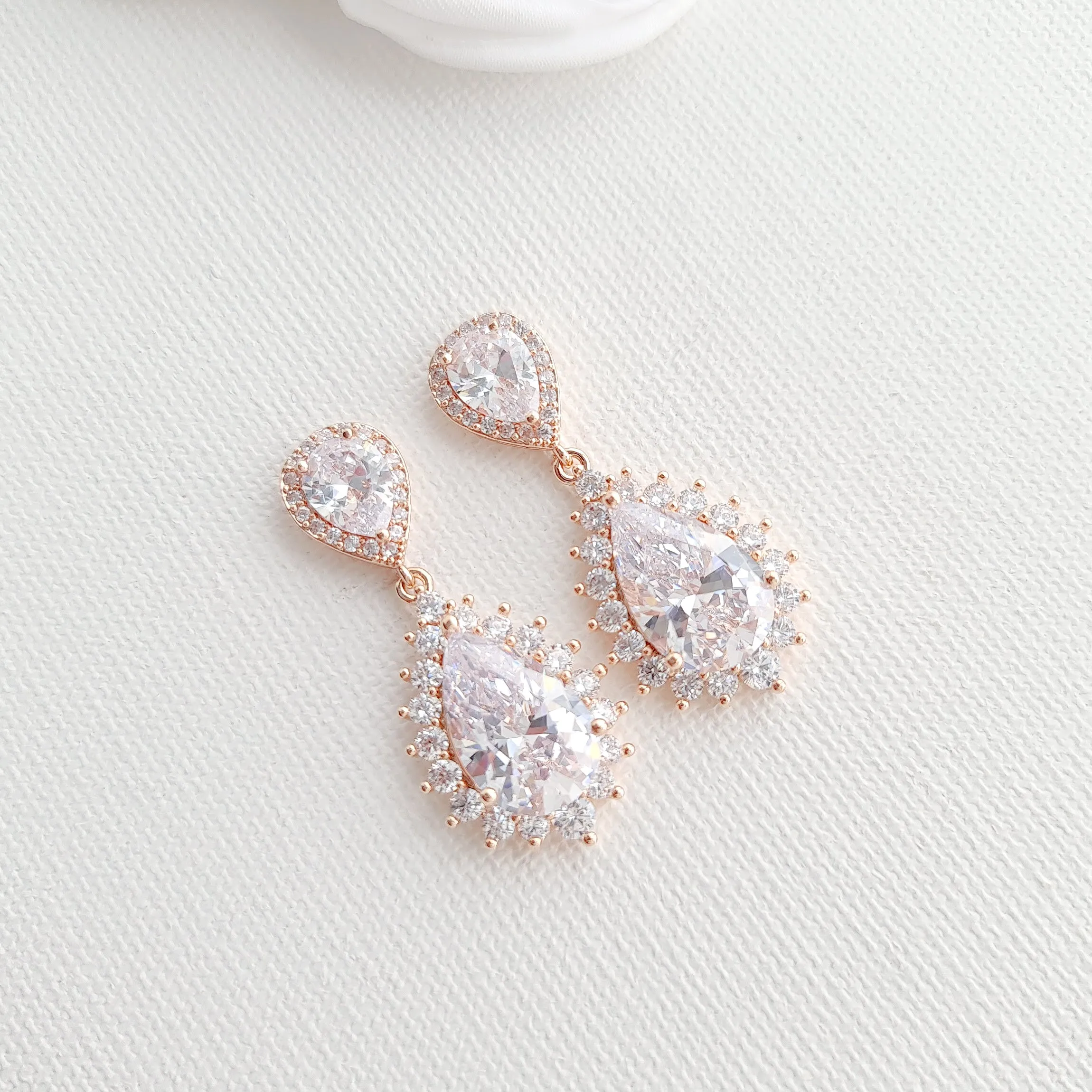 Classic Short Drop Earrings-Raya