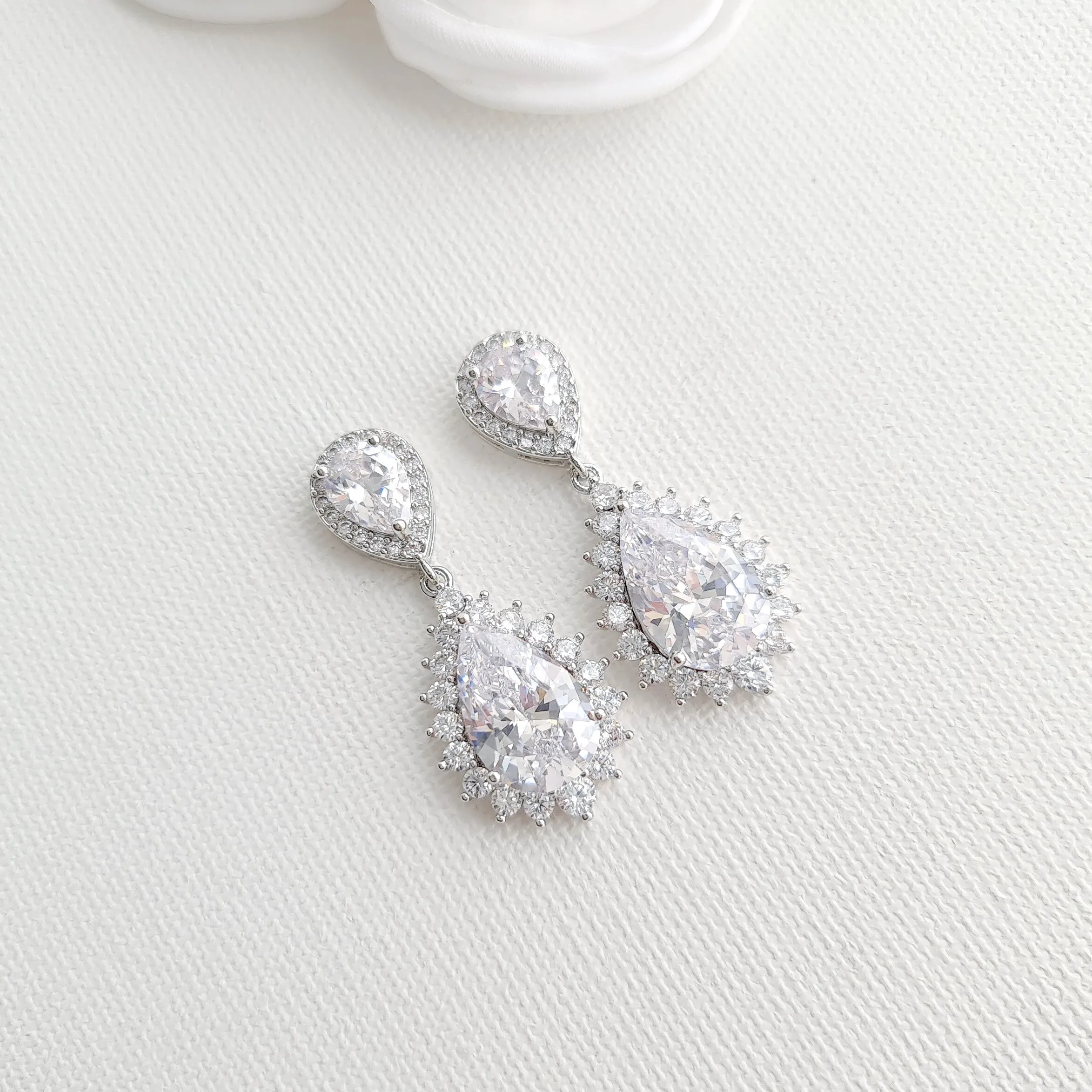 Classic Short Drop Earrings-Raya