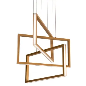 Cole 24 in. LED Pendant Light Gold finish