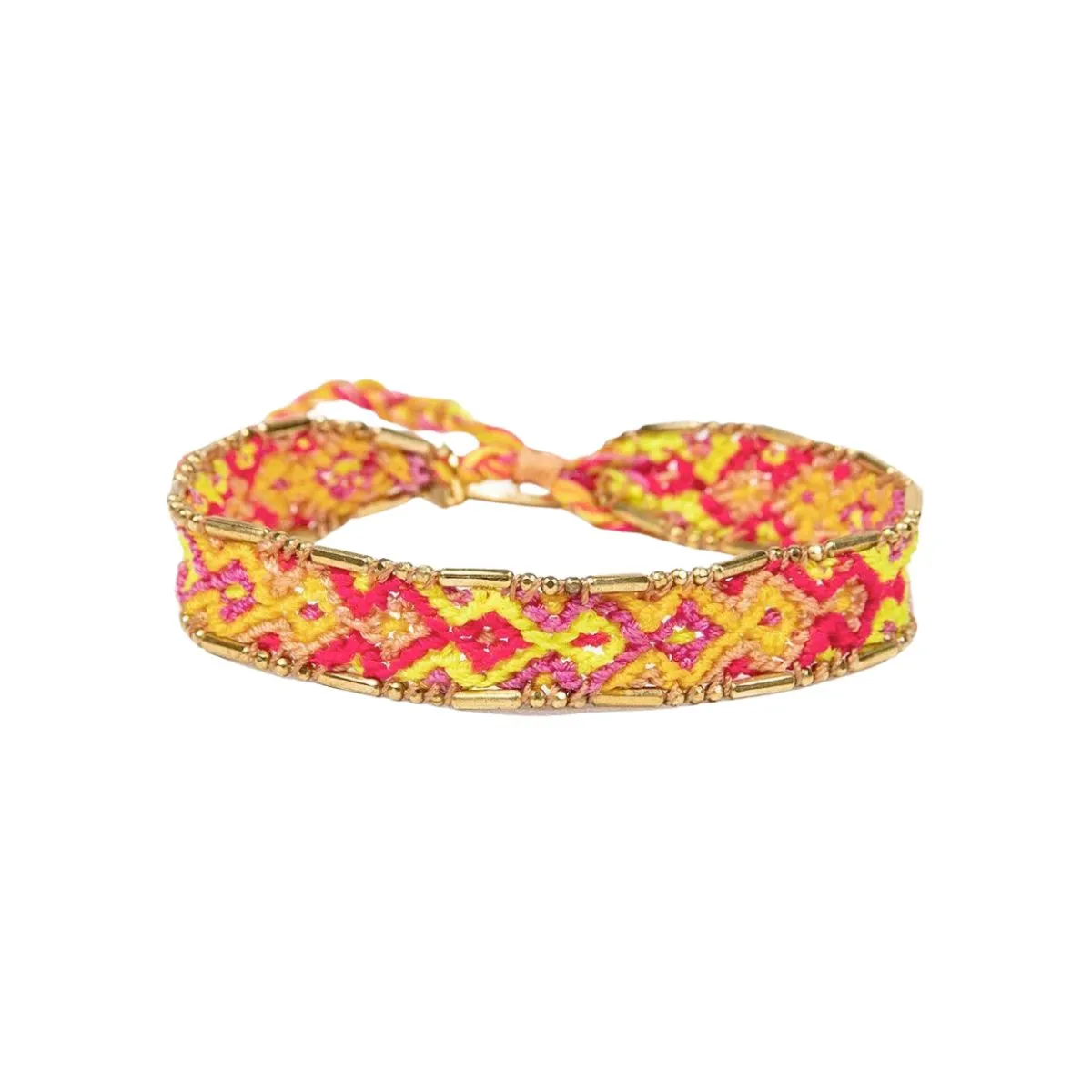 Colorful Bali Friendship Bracelet