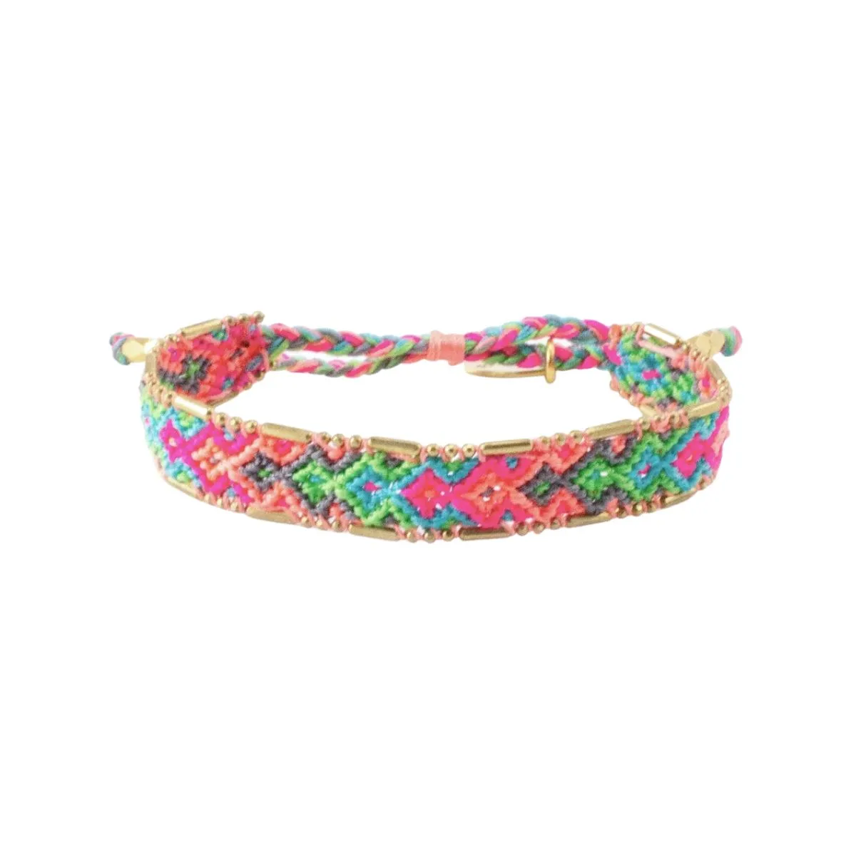 Colorful Bali Friendship Bracelet