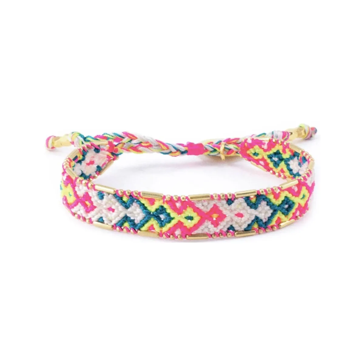 Colorful Bali Friendship Bracelet