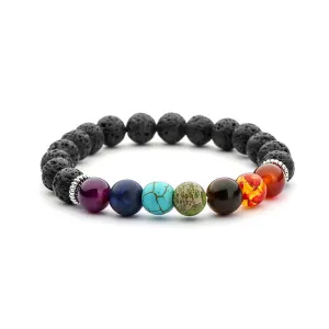 Colorful Chakra Yoga Energy Balance Bracelet