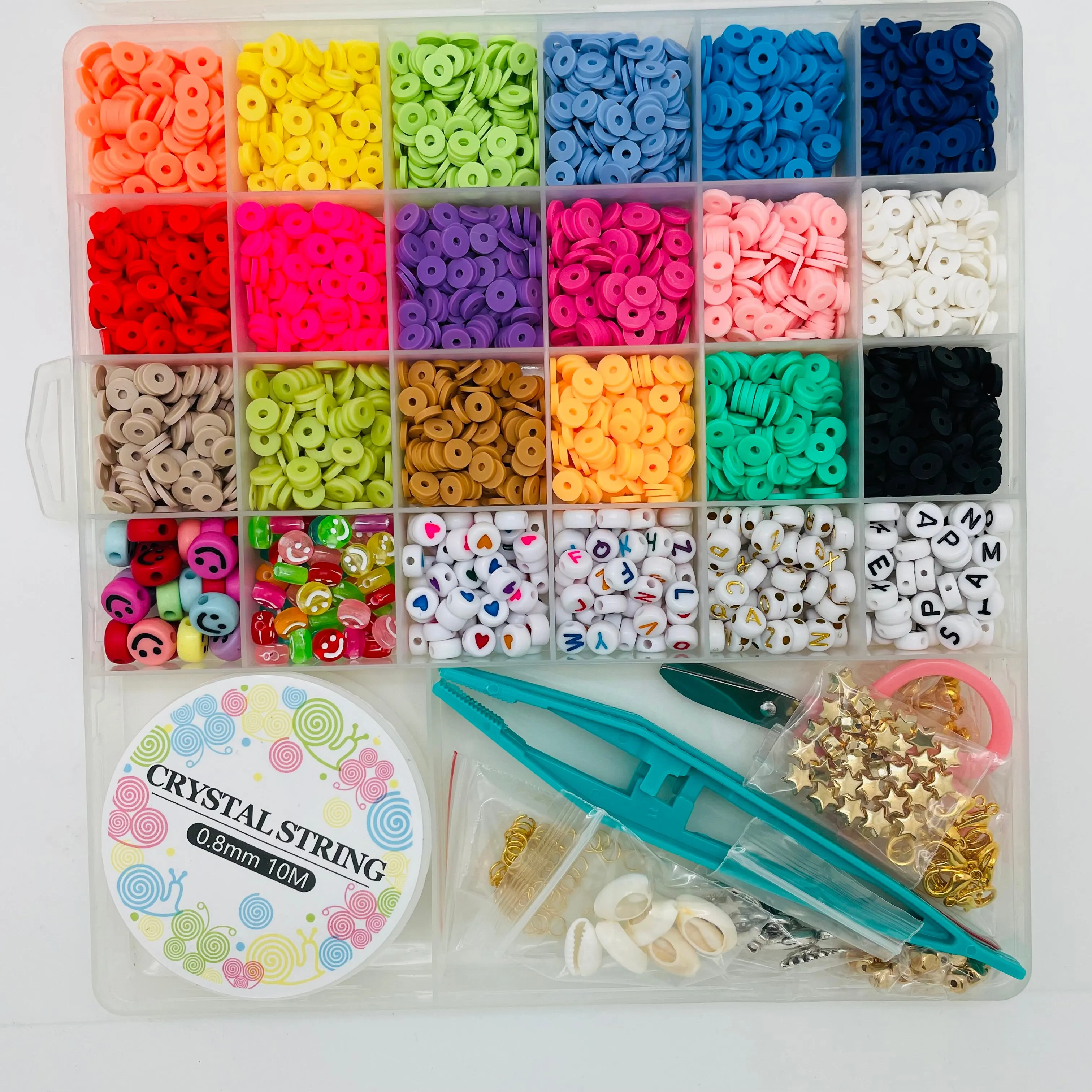 Colorful Smiles Friendship Bracelet Kit