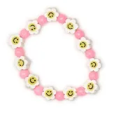 Colorful Smiley & Daisy Bracelets