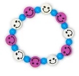 Colorful Smiley & Daisy Bracelets