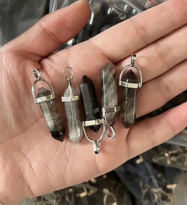 Crystal Point Pendants