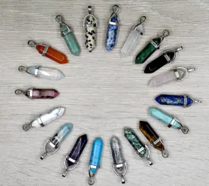 Crystal Point Pendants