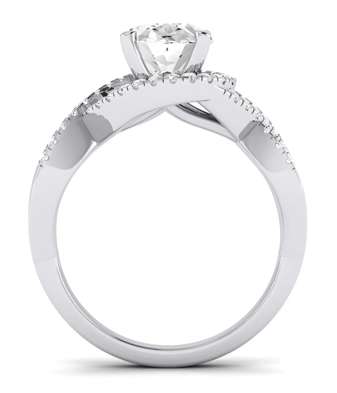 Dianella - Oval Lab Diamond Engagement Ring (IGI Certified)