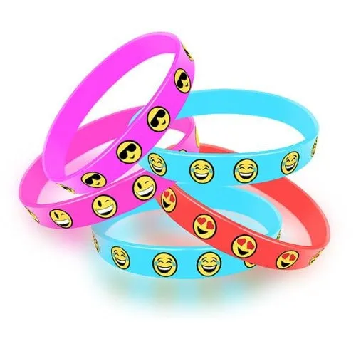 Emojicon Silicone Bracelets