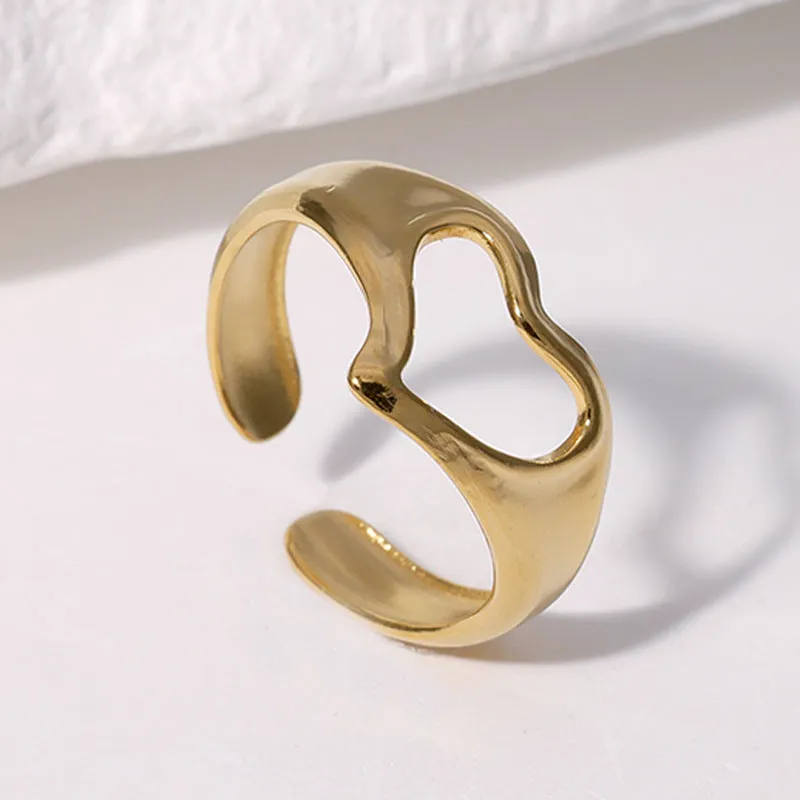 Eternal Love Open Gold Ring JLTR0439