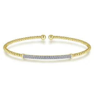 Gabriel & Co. Bujukan Pave Diamond Bar Bracelet