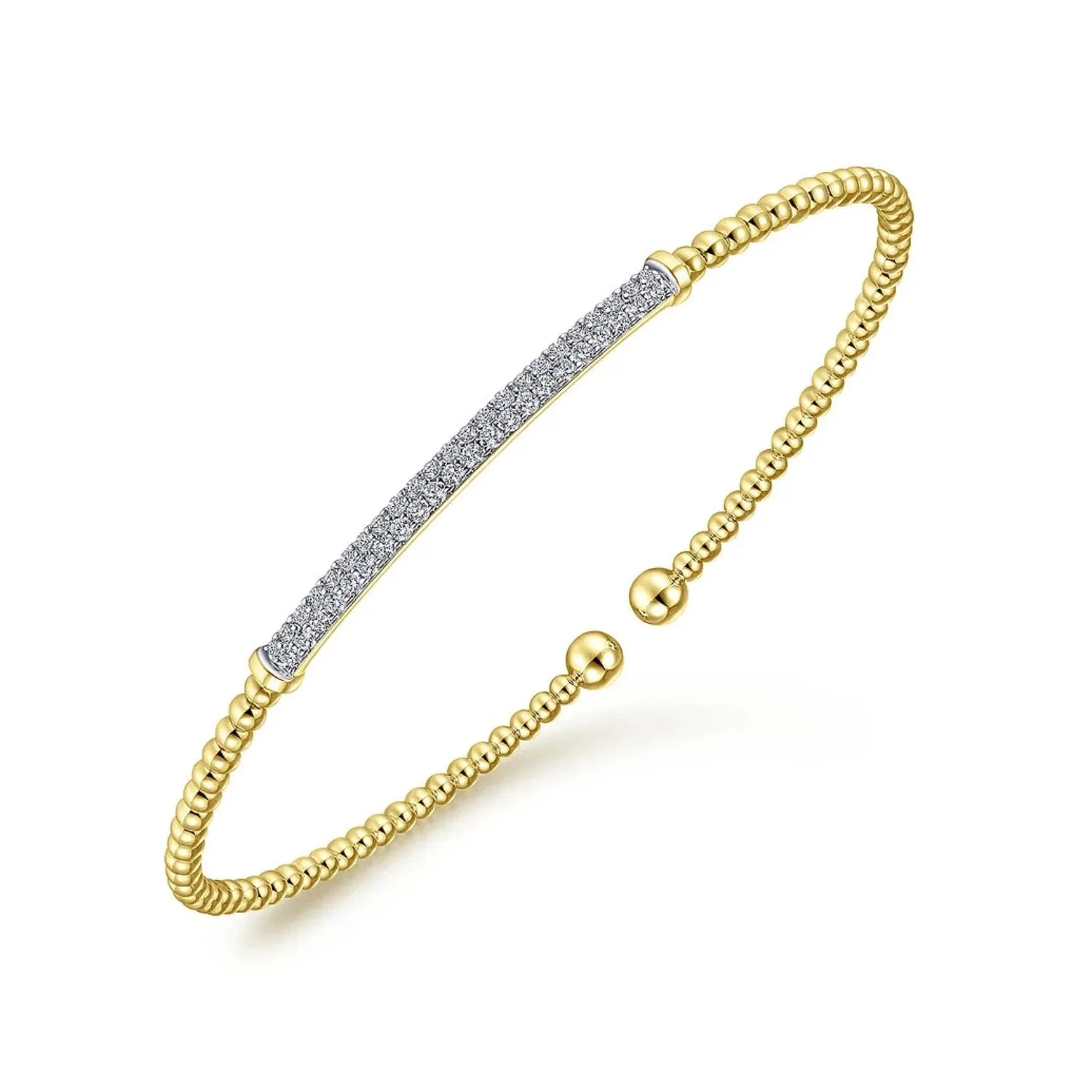 Gabriel & Co. Bujukan Pave Diamond Bar Bracelet