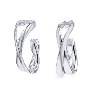 Georg Jensen Infinity-Inspired Silver Hoops