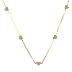 Gold Amada Love Charm Necklace