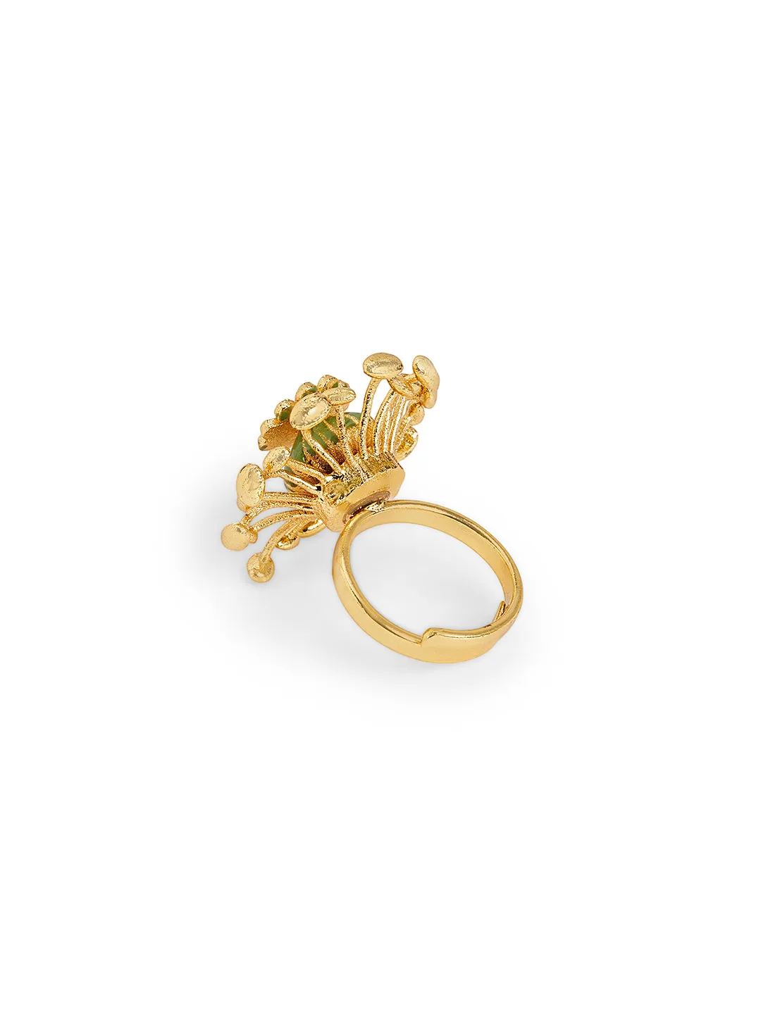 Golden Poppy Ring