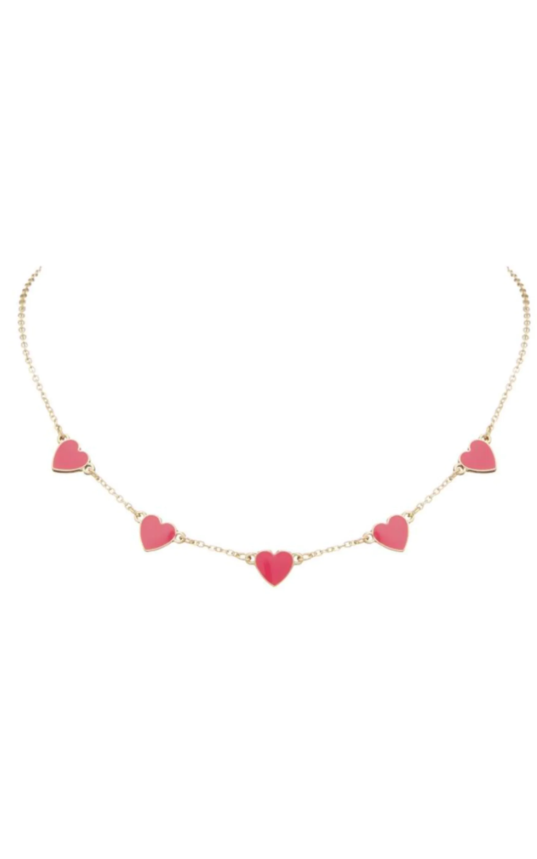 HEART STATION NECKLACE