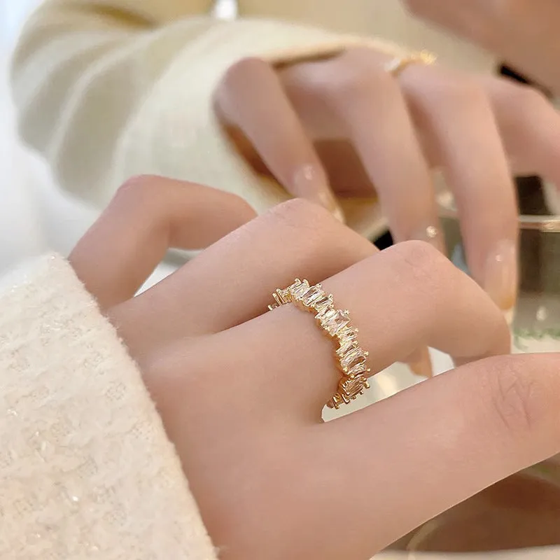 Just Lil Things Artifical  Gold Rings jltr0254