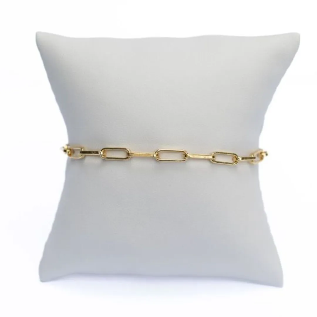 Kimberly James Jewelry Paper Clip Bracelet