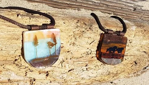 Lovely Landscape Pendants