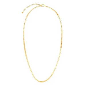 Medium Yellow Gold Foundation Chain Necklace