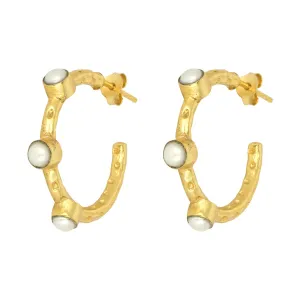 Mini Cruise Freshwater Pearl Hoops