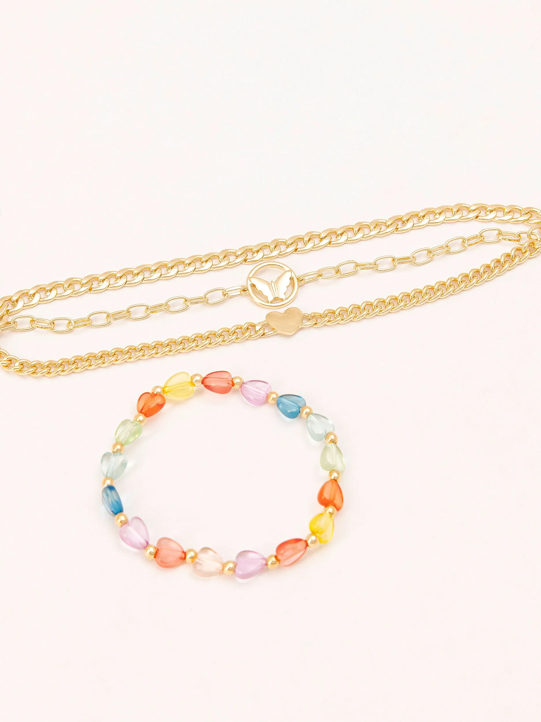 Multi-Tone Bracelet Set