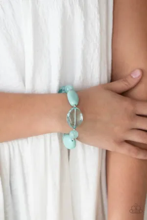 Paparazzi Bracelet ~ I Need a STAYCATION - Blue