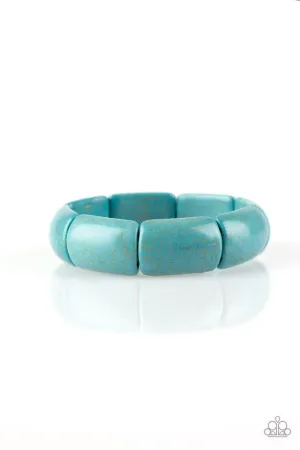 Paparazzi Bracelet ~ Peace Out - Blue