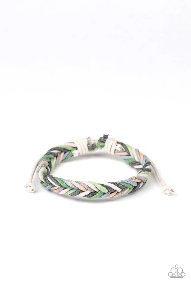 Paparazzi Bracelet ~ WEAVE It Be - Multi