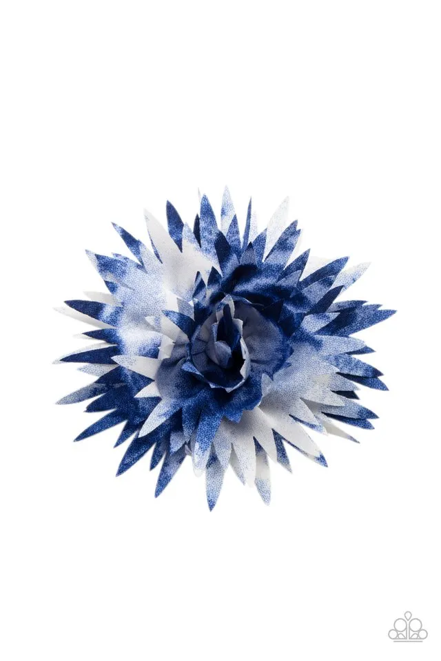 Paparazzi Hair Accessories ~ My Favorite Color Is Tie Dye - Blue