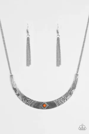 Paparazzi Necklace ~ Arizona Adventure - Orange