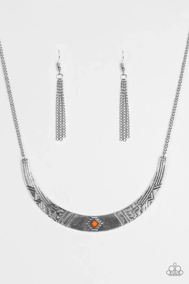 Paparazzi Necklace ~ Arizona Adventure - Orange