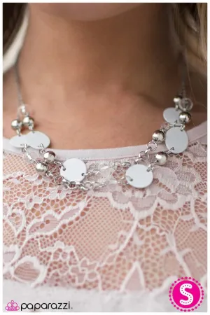 Paparazzi Necklace ~ Bon Adventure! - White