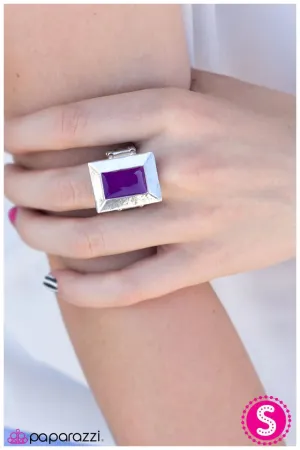 Paparazzi Ring ~ A Picture Is Worth A Thousand Words - Purple