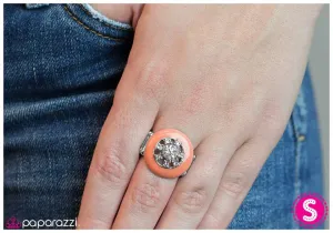 Paparazzi Ring ~ A Sparkling Sensation - Orange